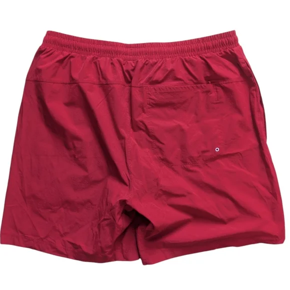 Fabletics Red Athletic Shorts - Picture 3 of 4